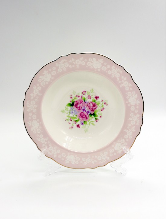 8.5" Porcelain White Soup Bowl With Gift Box
